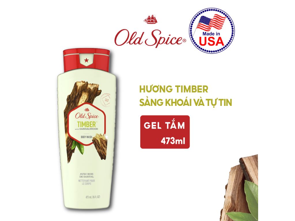 Sữa tắm Old Spice 473ml (Mỹ