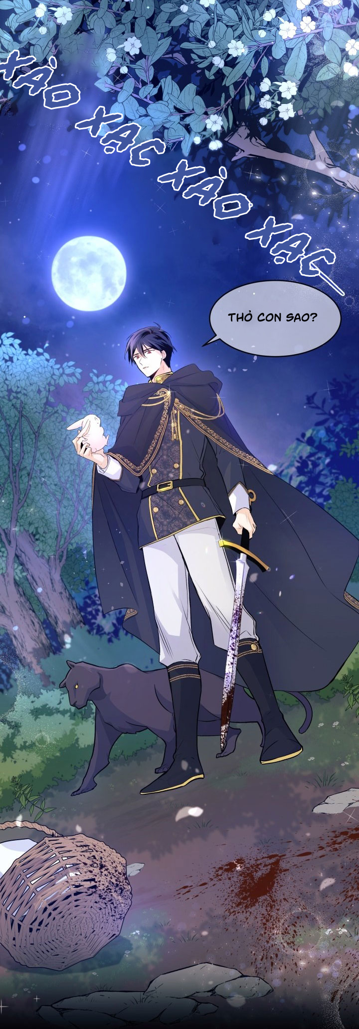 mối liên kết giữa báo đen và bé thỏ chapter 1 35