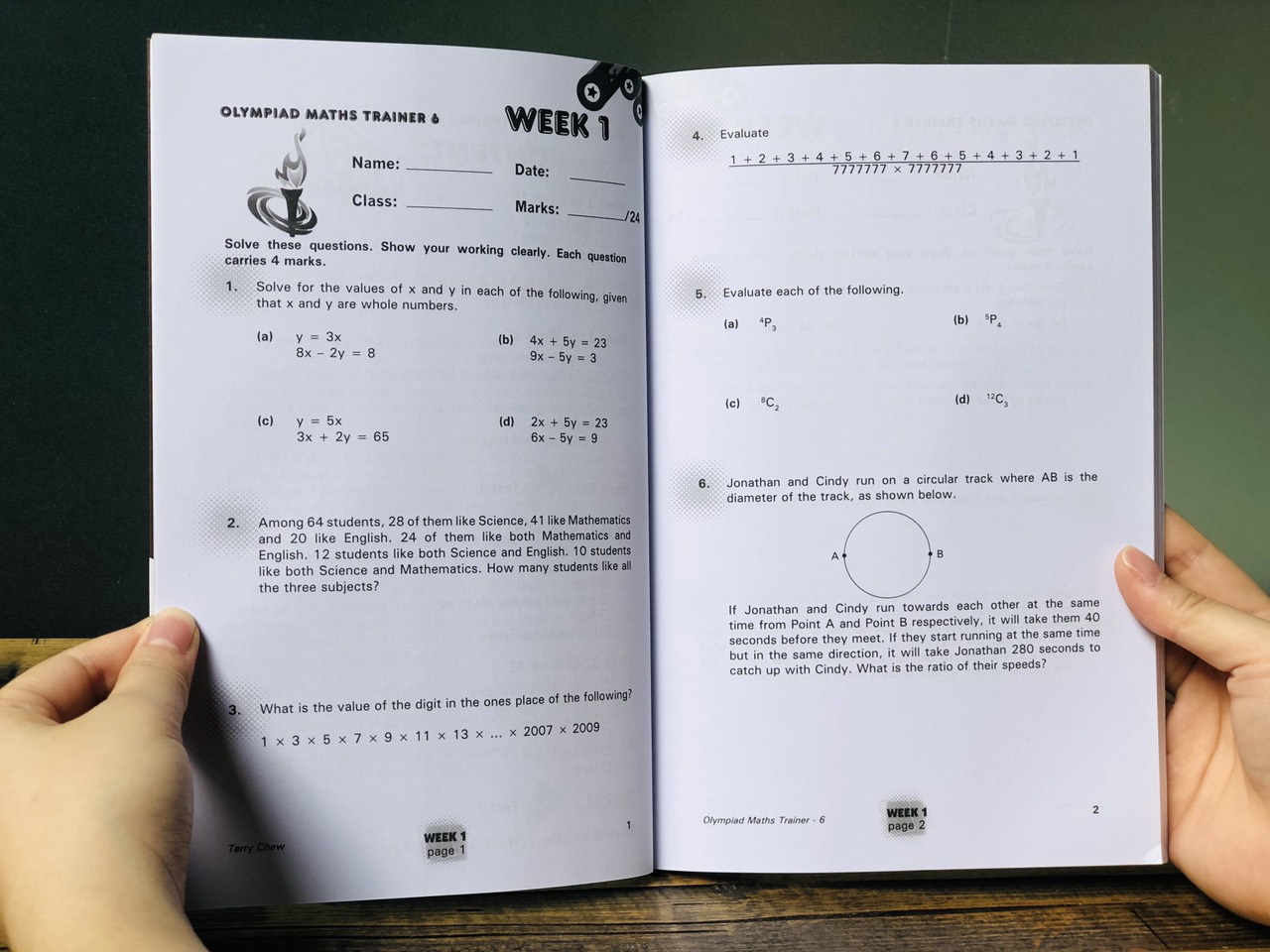 Olympiad Maths Trainer 6