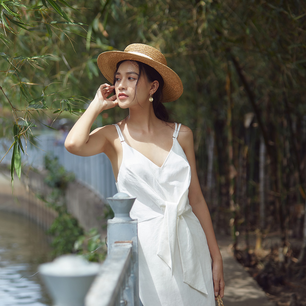 N&amp;M Đầm kiểu linen Nữ 2205025