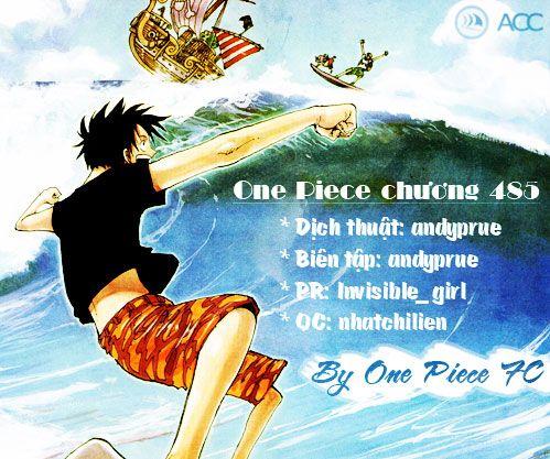 đảo hải tặc - one piece chapter 485 1