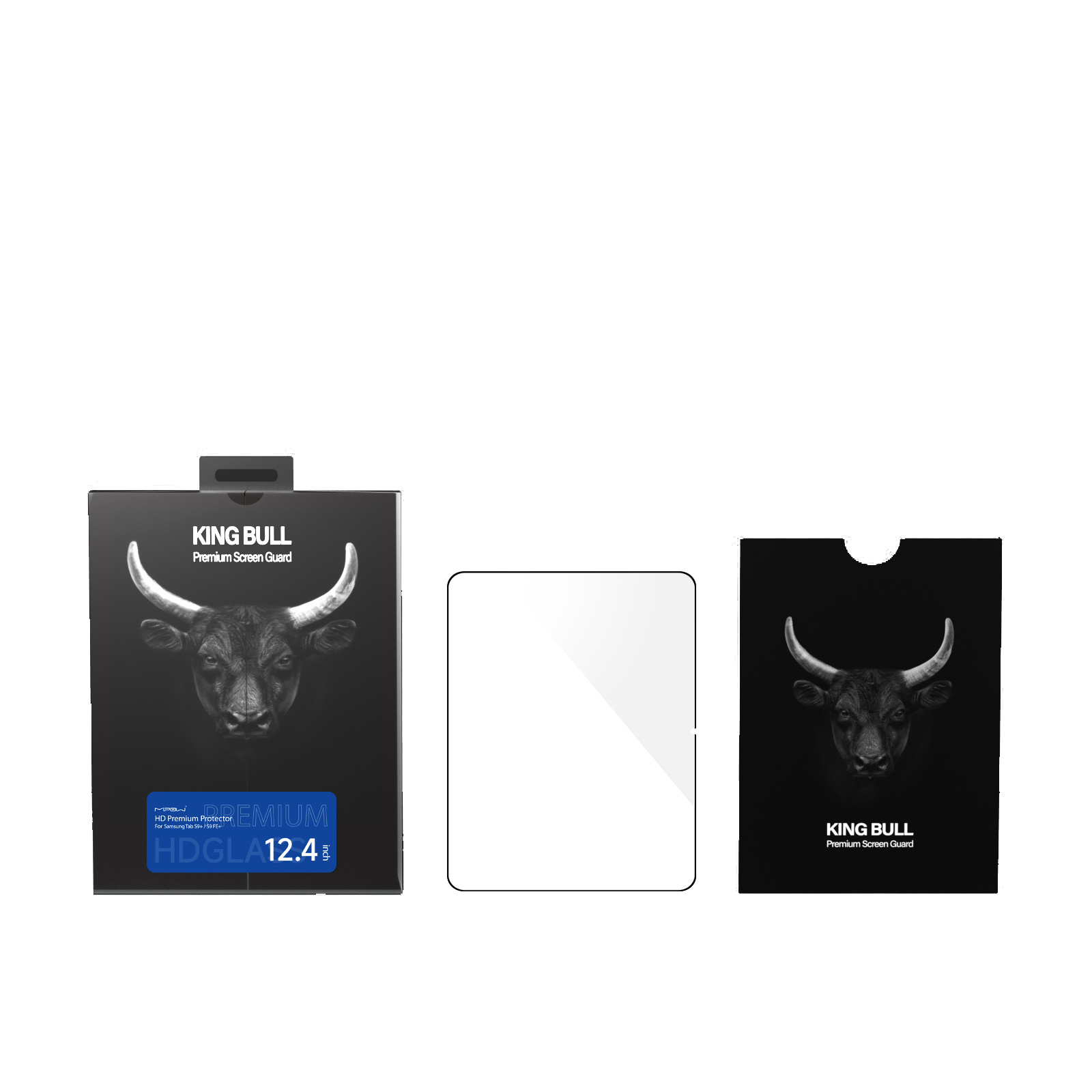 Miếng dán cường lực Mipow Kingbull Premium HD cho Samsung Tab S9/ S9 FE/ S9 FE+ - Hàng chính hãng