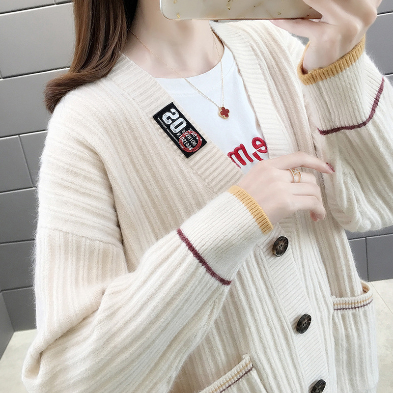 Áo len nữ cardigan chất len dày mịn freesize dưới 62kg phong cách Hàn Quốc