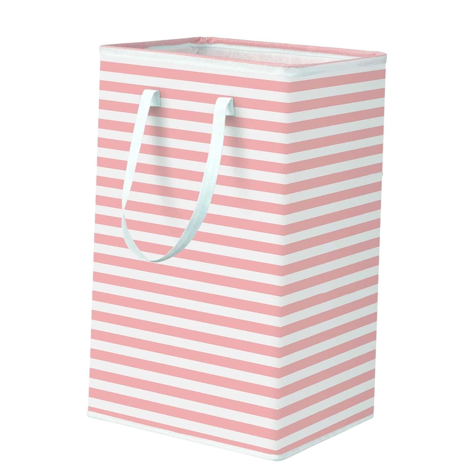 Waterproof Dirty Clothes Laundry Basket with Handles Clothes Hamper Storage Basket for Dorm