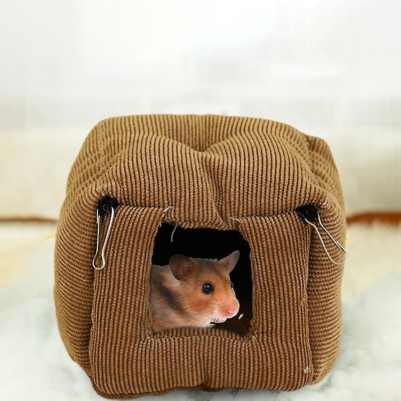 Giường hamster màu rắn giữ cho phụ kiện g ấm