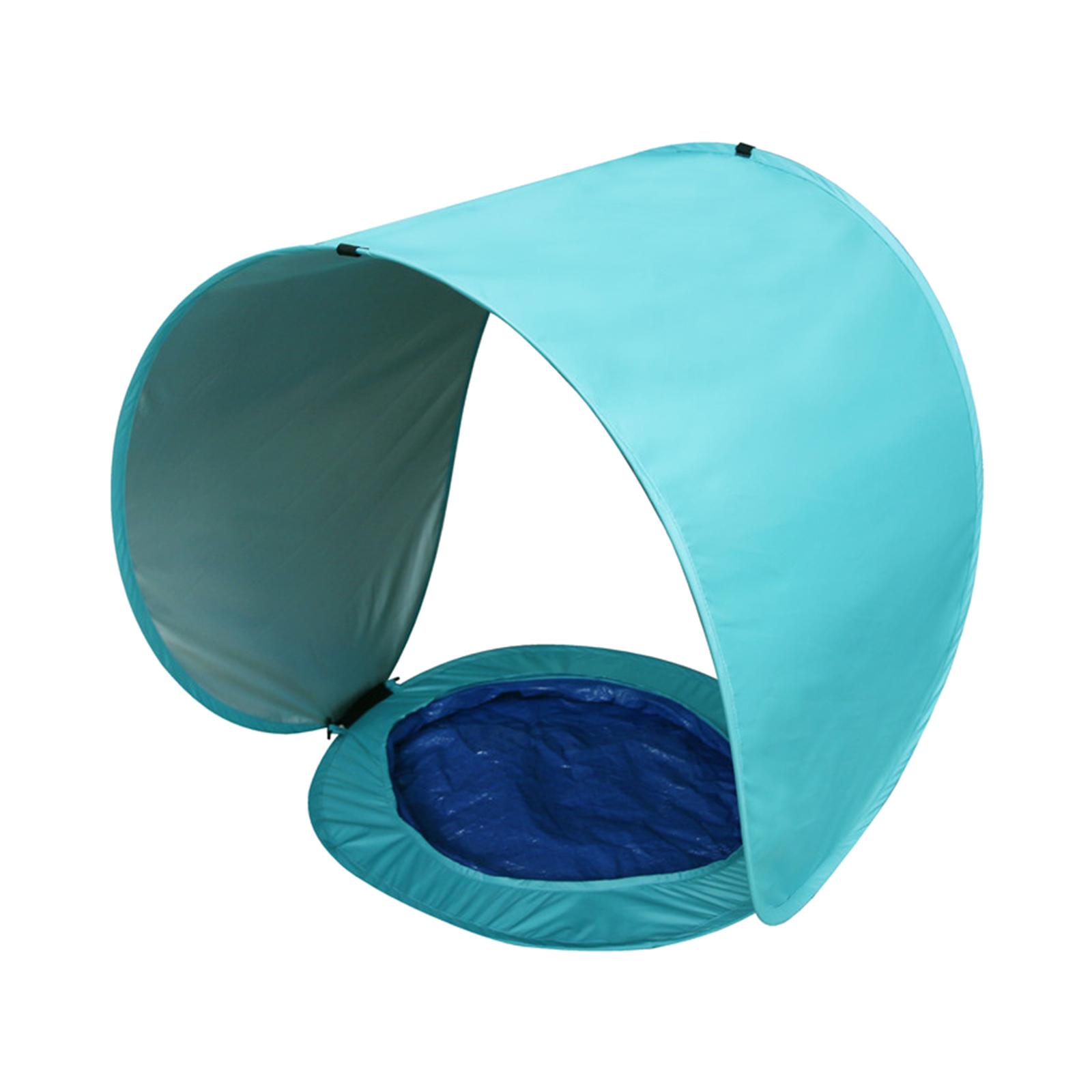Baby Beach Tent, Automatic Popup Baby Tent with Pool for Beach, UPF 50+ Protection Summer Shade Tent , Sun Baby Beach Umbrella for Infant under Age 3
