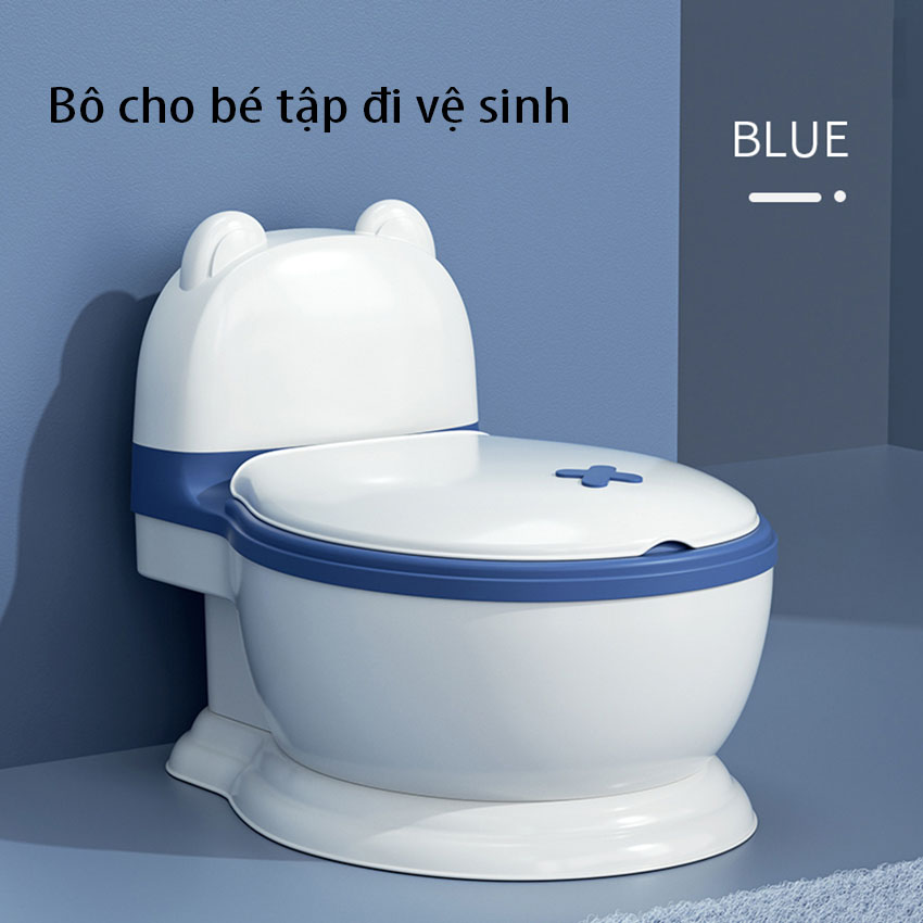 Bô mô phỏng toilet cho bé tập đi vệ sinh - bô trẻ em - bô cho bé - bô hình bồn cầu cho trẻ em