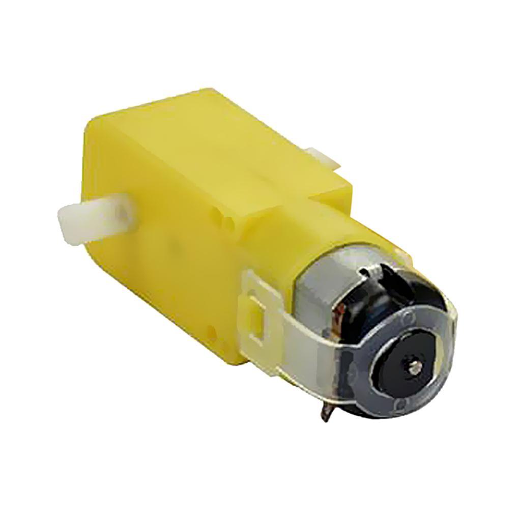 40 Pieces DC Geared Motor, 3-6V TT Gear Motor, Motor Support/Bracket for  DIY Robot Smart Car Robot Tool Chassis