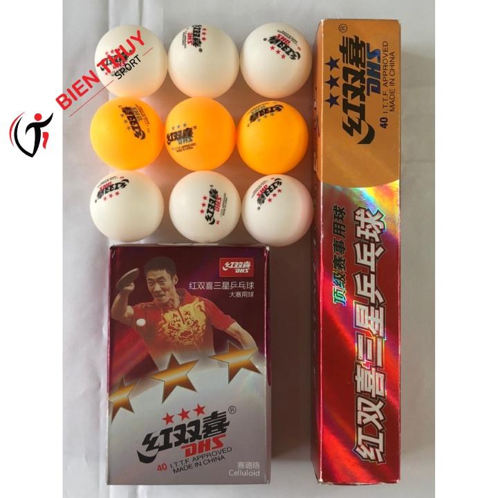 1 Hộp Quả Bóng Bàn Ba Sao Star DHS Cao Cấp
