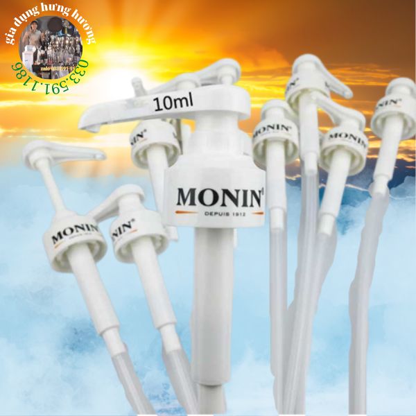 Vòi pump syrup torani màu đen cao cấp