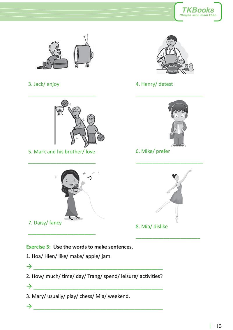 Sách Tổng Hợp Kiến Thức Và Bài Tập Tiếng Anh - Lớp 8