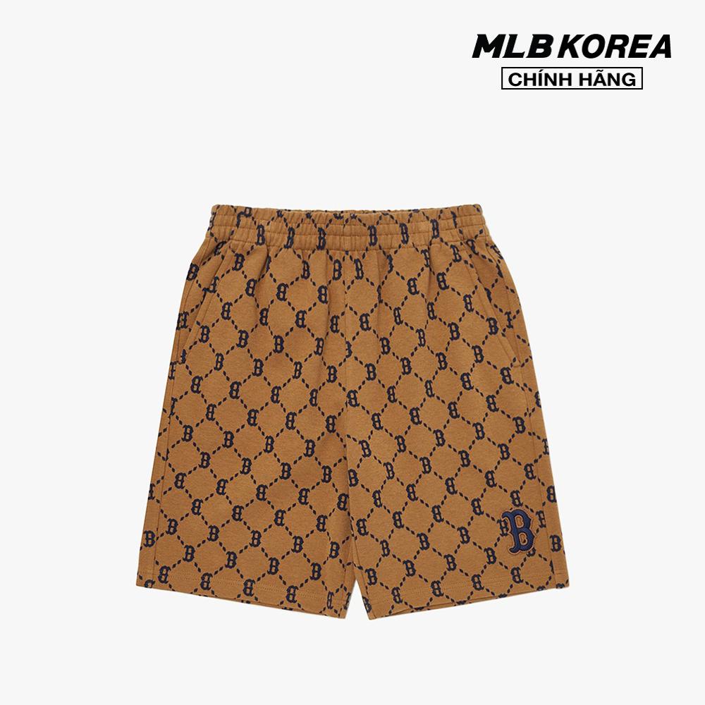 MLB - Quần shorts lưng thun Dia Monogram Allover 3ASPM0124