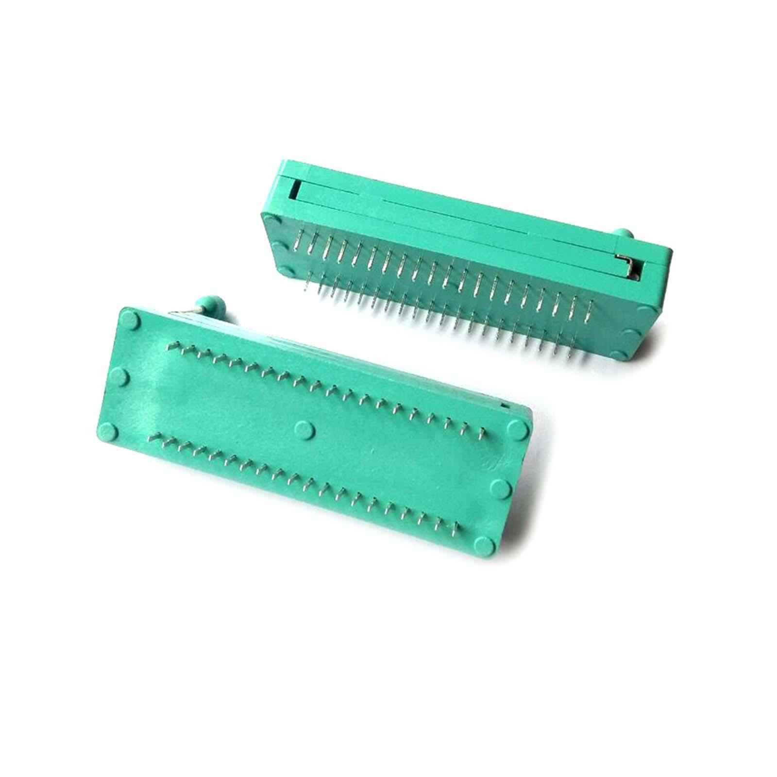 2Pcs 40 Pin Zif Dip IC Test Board Sockets, Universal IC Test Zif Sockets, Test Adaptor Universal Zif IC Sockets, for Circuit Board