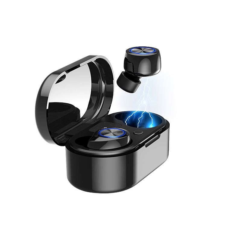 Tai Nghe Bluetooth 5.0 Cảm Ứng TOUCH TWINS Âm Thanh Vòm Stereo như nhà hát - Chống Nước IPX7 - Nghe 9h - Tích Hợp Micro - Tự Động Kết Nối - Tương Thích Cao Cho Tất Cả Điện Thoại, Ipad, Máy Tính Bảng, Laptop,