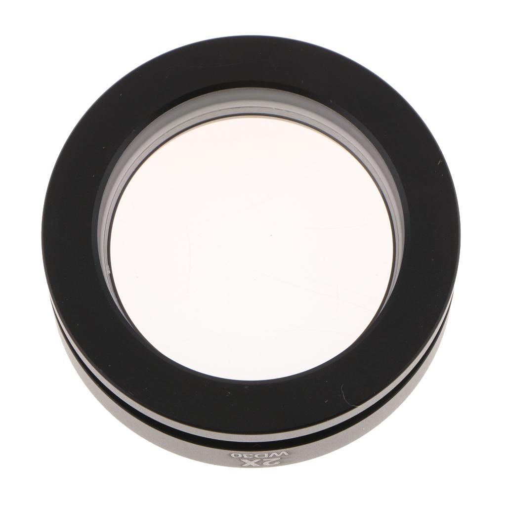 Hilabee 2X Barlow AUX Phụ Trợ Ống Kính Mục Tiêu Cho Âm Thanh Stereo Kính Hiển Vi W.d 30 Mm