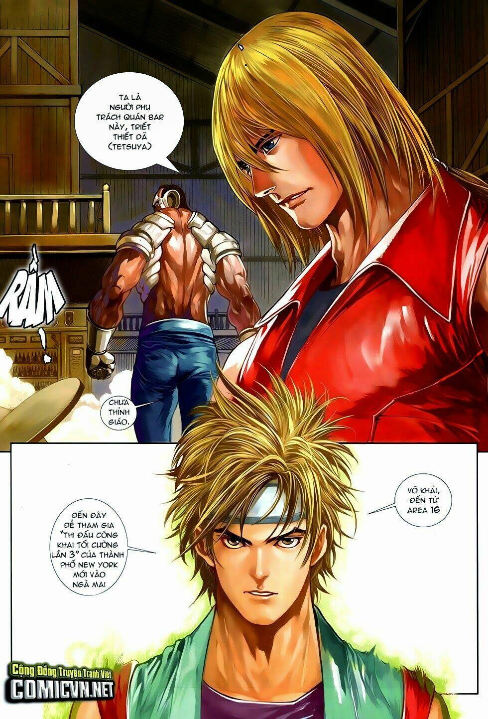 ba động quyền z hadouken zero chapter 2 10