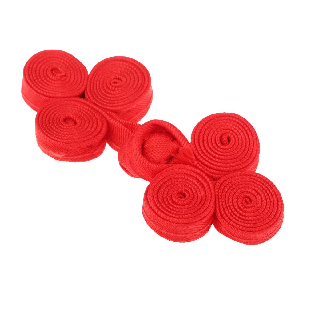 10 Cặp Nút Thắt Trung Quốc Ba Bánh Cho Bộ đồ Sườn Xám