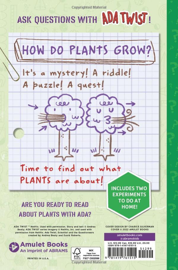 Ada Twist, Scientist: The Why Files #2: All About Plants!