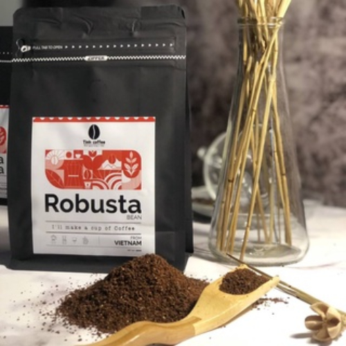 100% Cà phê Robusta Đắk Lắk Tinh Coffee Vị đắng đậm đà, lượng caffein vượt trội nguyên chất, rang xay mộc - 250g/500g