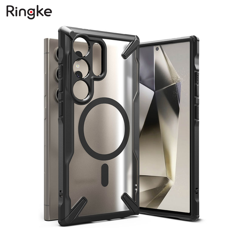 Ốp lưng dành cho Samsung Galaxy S24 Ultra RINGKE Fusion X Magnetic - Hàng Chính Hãng