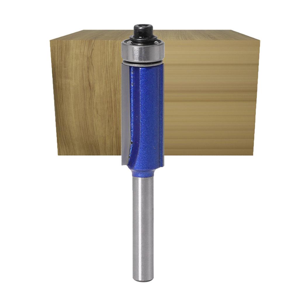 1/4'' Bearing Flush Trim Bit with 1/4 inch Shank