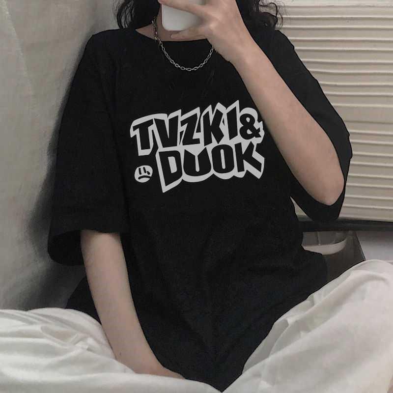 Áo phông nữ nam form rộng giấu quần unisex thun basic teen cổ tròn cotton oversize giá rẻ in style ulzzang TVZKI