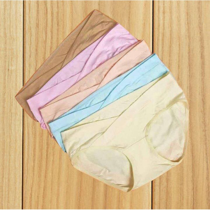 Set 5 quần lot bầu cạp chéo cotton cao cấp - Màu ngẫu nhiên