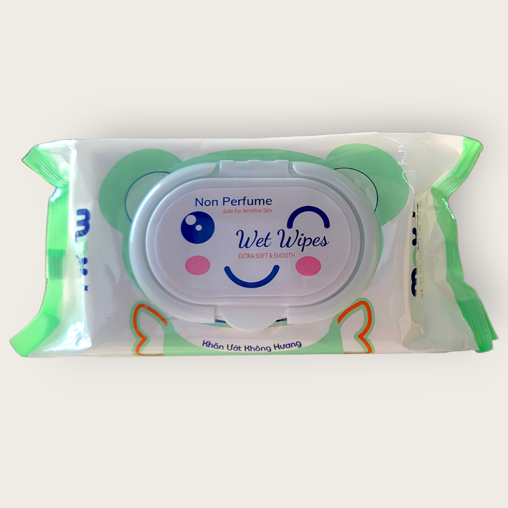 Combo 3 Gói Khăn Ướt Max Clean 100 Tờ Không Hương Tặng 1 Gói Cùng Loại