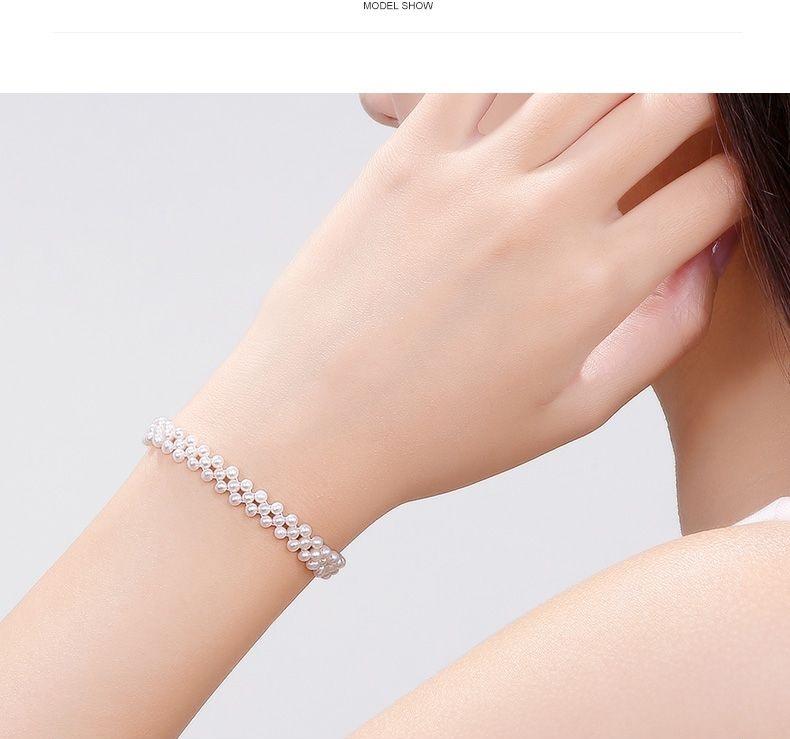 Bộ Vòng Cổ Ngọc Trai Thiên Nhiên Cao Cấp - Kiểu Choker Kết Hàng -Trang Sức Cô Tấm CHOK PEARL(4-5ly) - CTJ0213