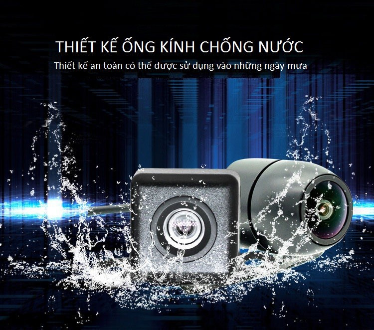 Camera Hành Trình Dành Cho Xe Máy Kèm 2 Camera Sau Chống Nước Cao Cấp MT208