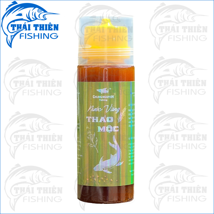 Nước Vàng Thảo Mộc Chung Nguyễn Fishing Làm Tăng Hương Vị Mồi,  Kích Thích Cá Ăn Mùa Đông Dùng Câu Cá Chép, Trắm Cỏ, Đen