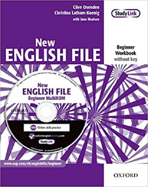 New English File Beginner: Workbook with MultiROM Pack