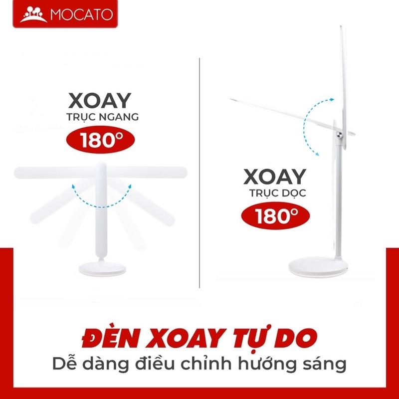 Đèn Học Chống Cận Light M202, để bàn đọc sách, chống mỏi mắt, tích hợp pin dự phòng, nhiều chế độ sáng