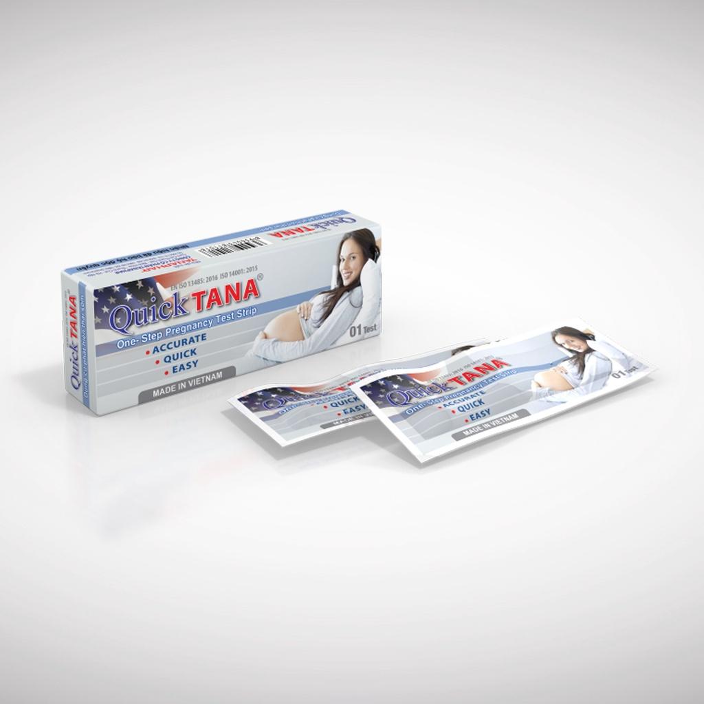 Que thử thai Quicktana - Dụng cụ test phát hiện thai sớm, chính xác