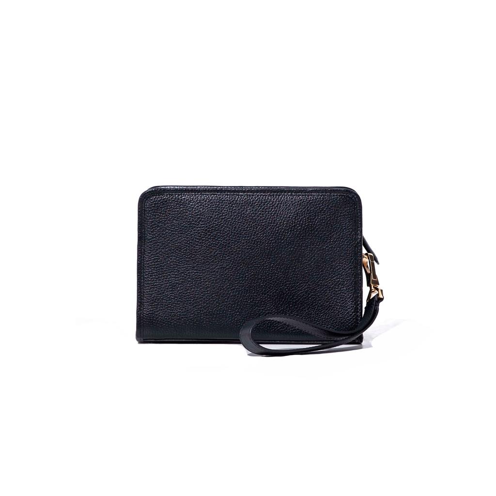 Clutch Cầm Tay Da Bò Nam Cao Cấp Có Quai Cầm Màu Đen, Nâu WT Leather TRUNK-A5