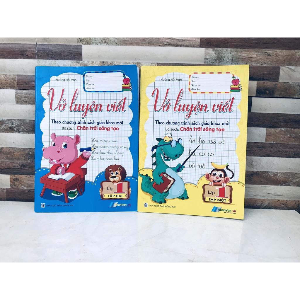 vở luyện viết lớp 1 theo chân trời sáng tạo