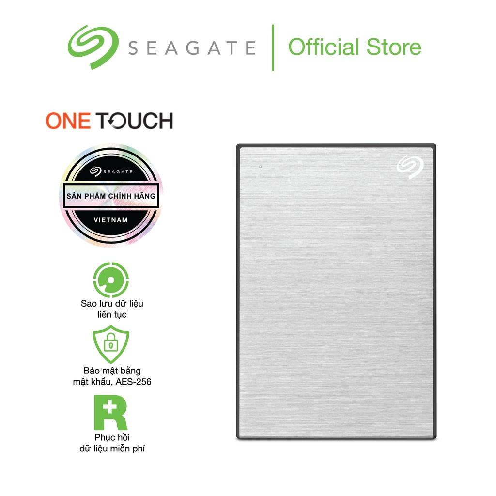 Ổ cứng Di Động HDD Seagate One Touch 4TB 2.5" USB 3.0 + Phục Hồi Dữ Liệu Rescue_Hàng chính hãng