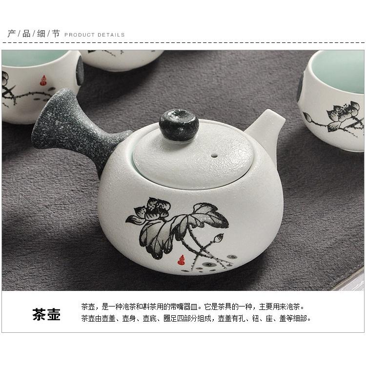 Ấm Pha Trà Xứ Đơn Giản Kiểu Dáng Nhật Bản - Kèm hộp quà tặng.