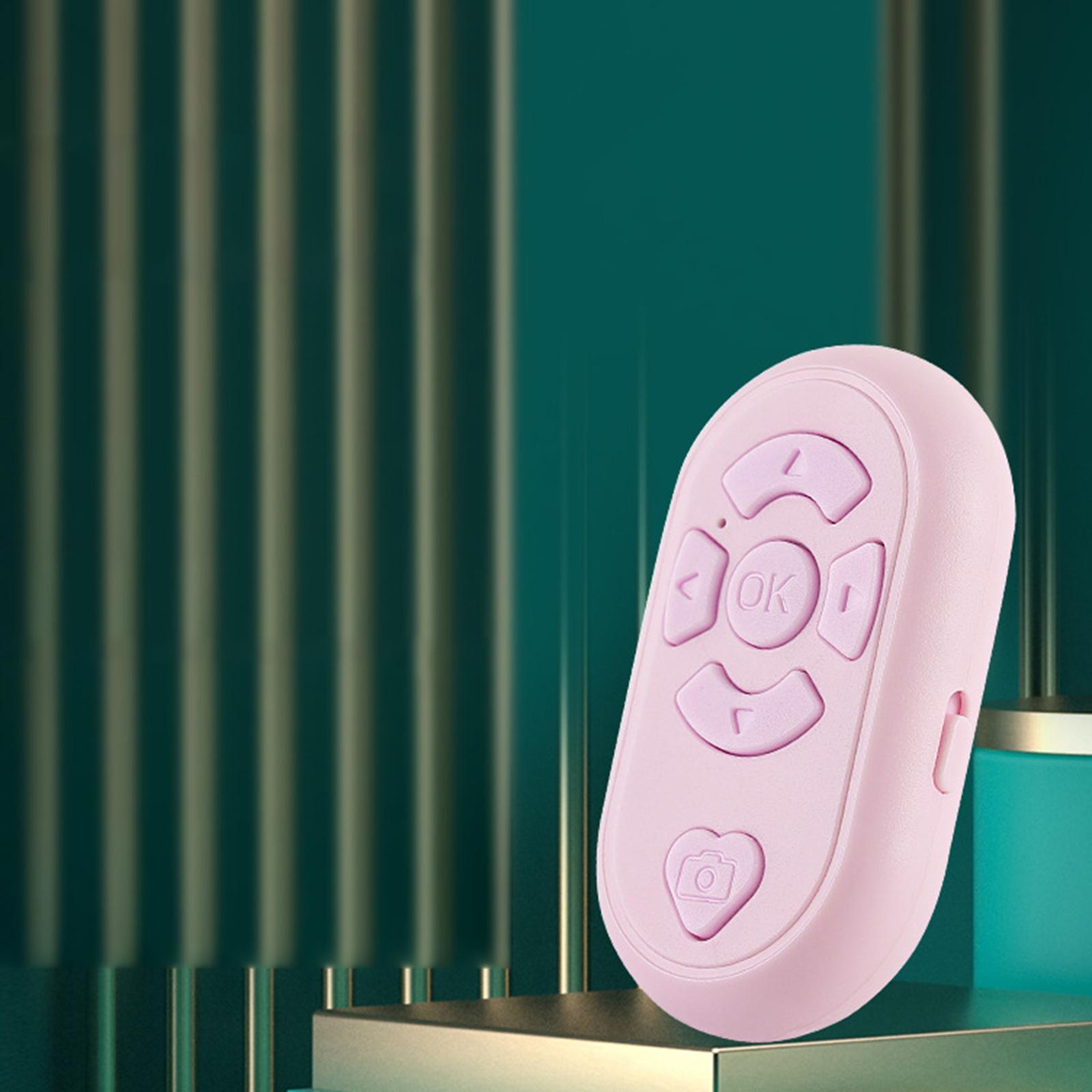 2 Pieces Portable Bluetooth Camera Shutter Remote Selfie Button