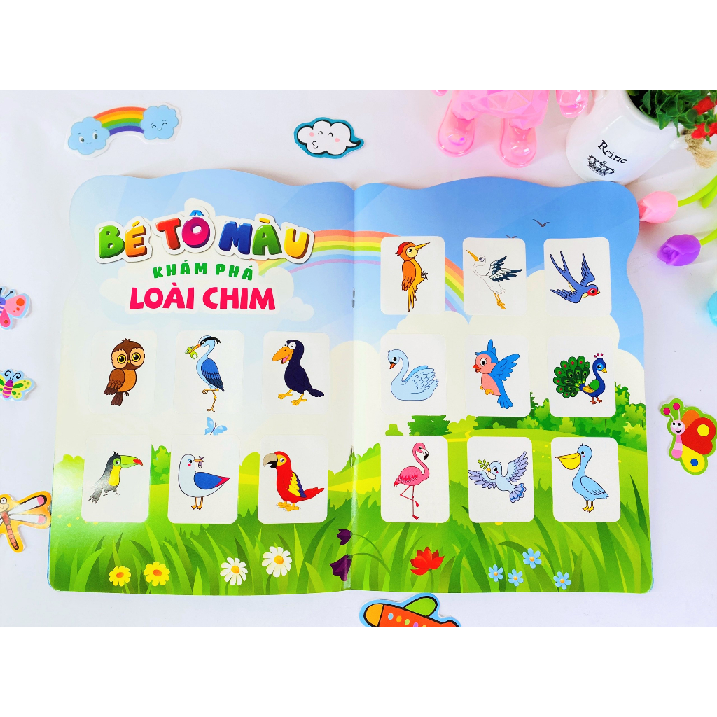 Sách - Trọn bộ 8 cuốn Bé Tô Màu Khám Phá - ndbooks