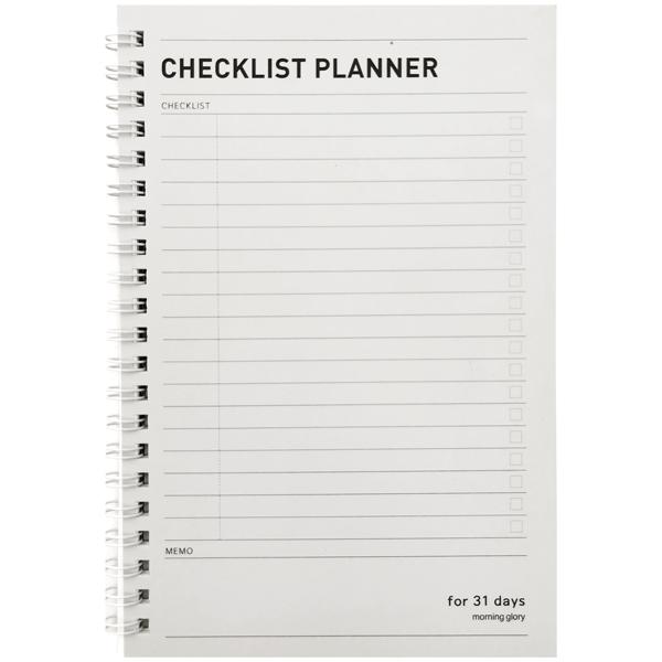 Sổ Lên Kế Hoạch Checklist Planner 1 Tháng - Morning Glory 12341-88749 - Màu Xám