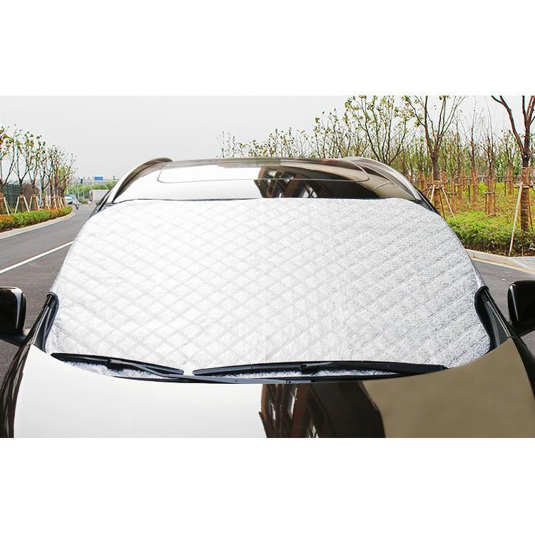 Bạt Phủ Xe Ô tô, Bạt che nắng kính lái xe ô tô hàng dày phản quang 3 lớp - bạt kính lái