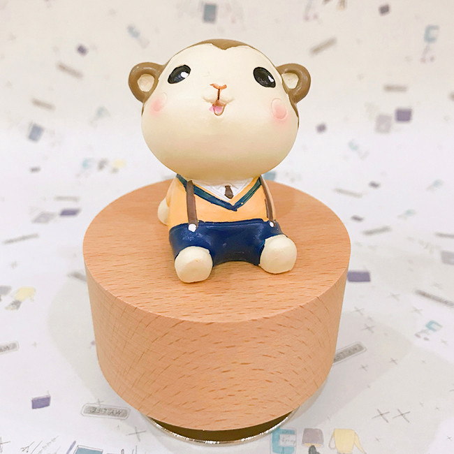 hộp nhạc xoay tròn hình thú