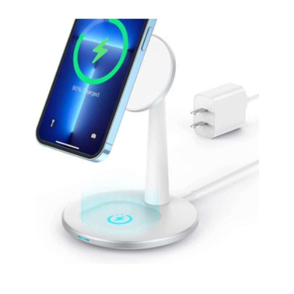 Đế sạc không dây Magnetic 2in 1 cho Ip và Air- pods Choetech T581-F (Hàng chính hãng)