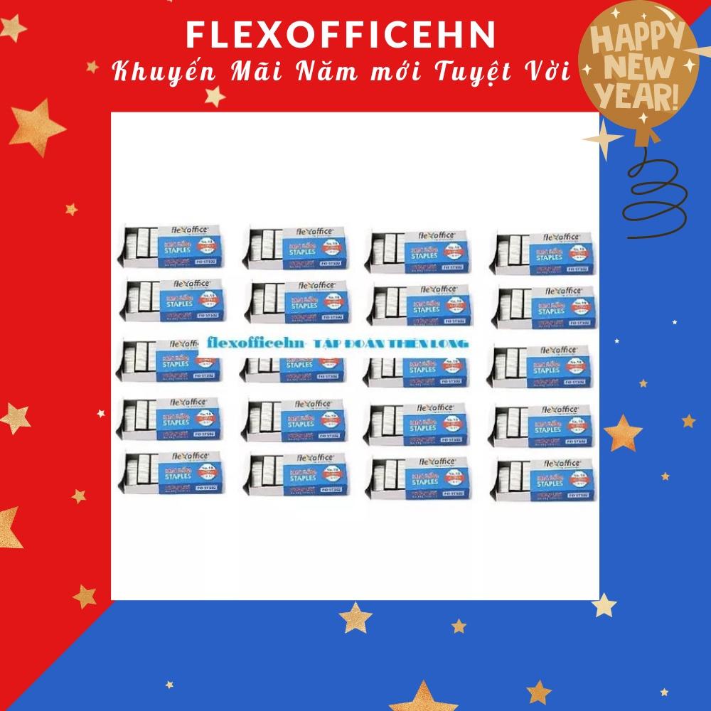 Combo 20 hộp Kim bấm số 10 Flexoffice FO-STS02