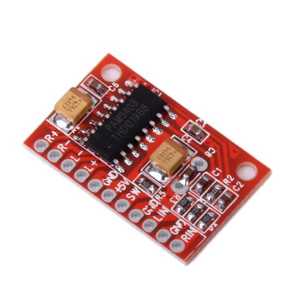 2-Channel 3W Audio -thin Digital Amplifier Chip Module 3.6v-5.5V