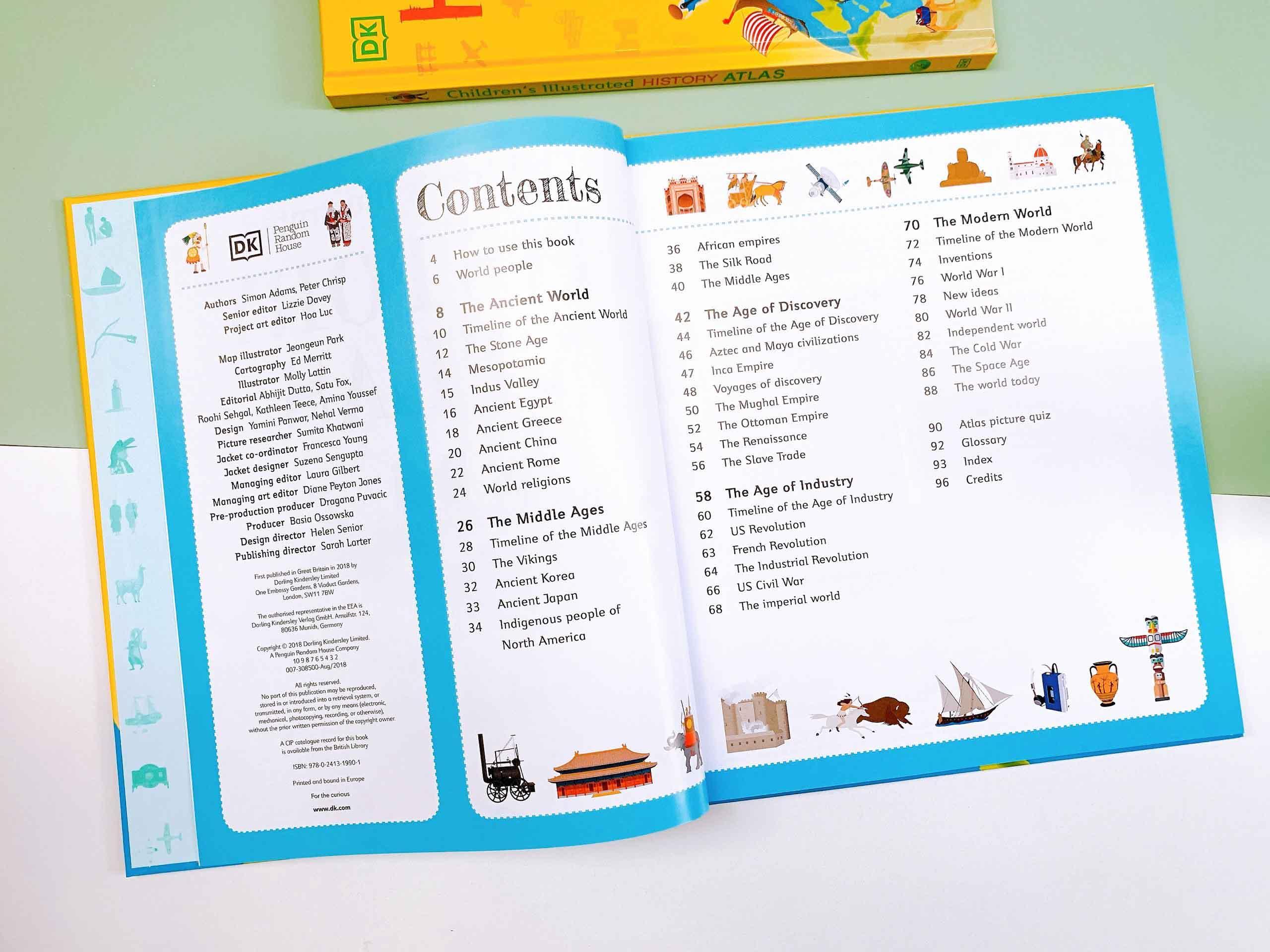 Children's Illustrated History Atlas