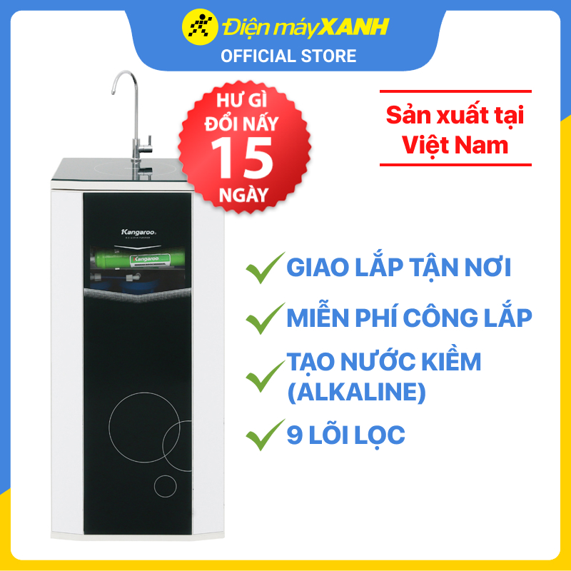 Máy lọc nước RO Kangaroo VTU KG109A 9 lõi - Hàng chính hãng - Giao hàng toàn quốc