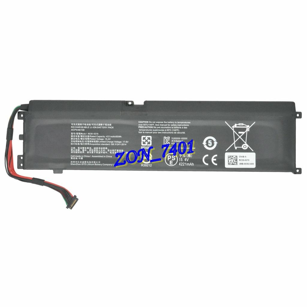 Pin Laptop Razer Blade 15 RZ09-0270 RC30-0270 Battery Original 65Wh