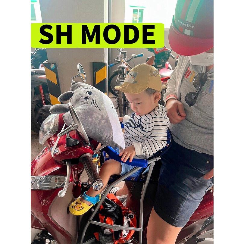 Ghế ngồi xe SH Mode cho bé , GHẾ GA XẾP SẮT SƠN TĨNH ĐIỆN
